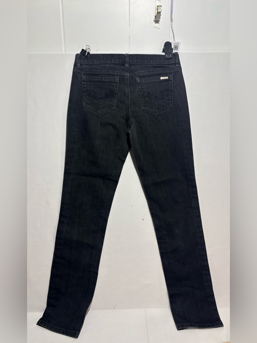 White House Black Market Black Skinny Jeans with Subtle Back Stitching